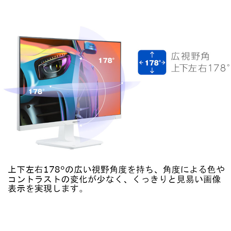 液晶ディスプレイ モニター 21.5インチ GH-ELCW22L ワイド