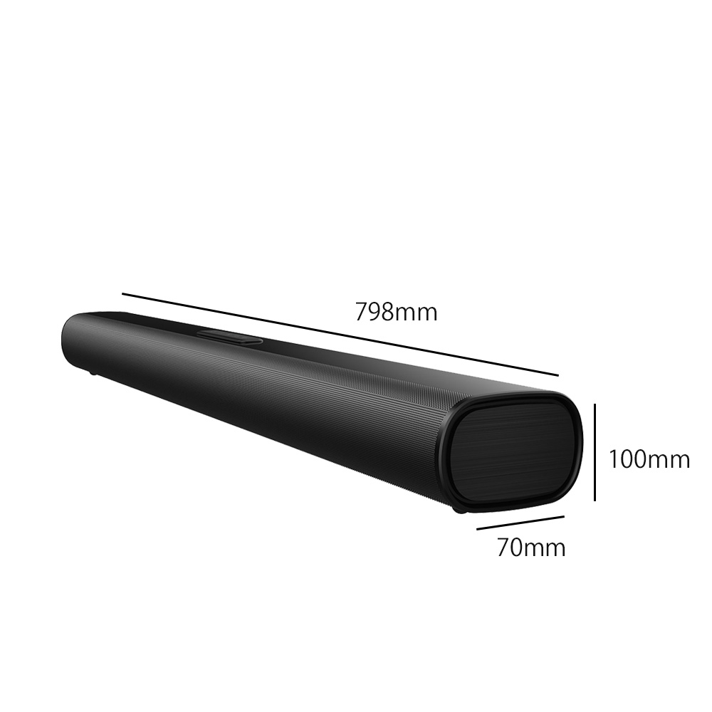サウンドバー 2.0ch Bluetooth 3.5mmステレオ USBメモリー